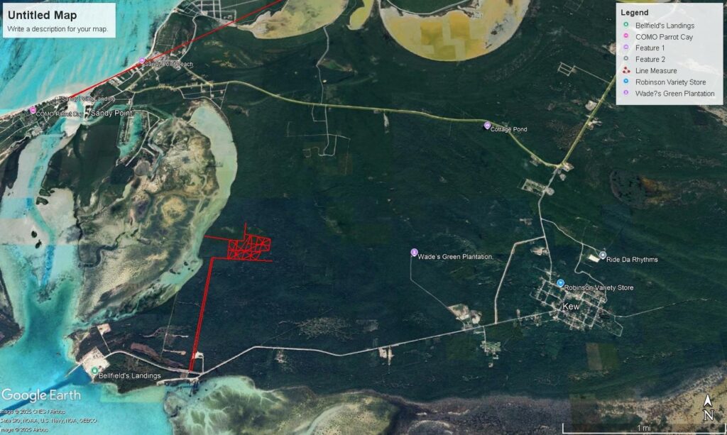  36 ACRES SANDY POINR NORTH CAICOS